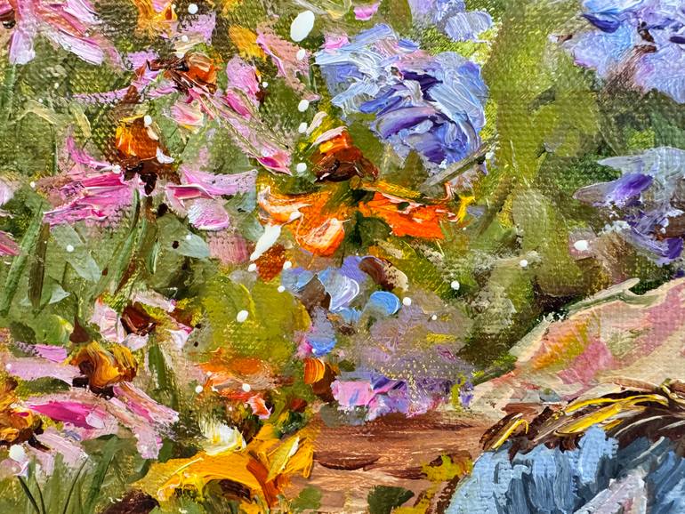 Original Impressionism People Painting by Diana Malivani