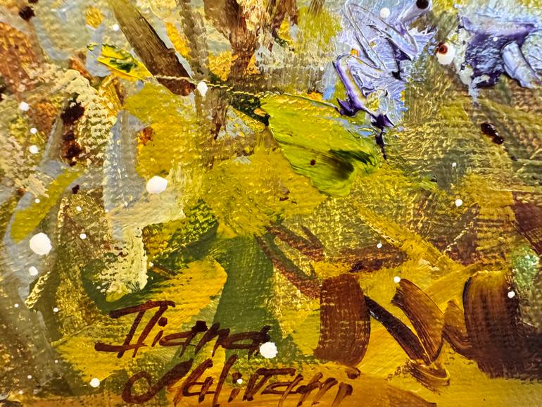 Original Impressionism People Painting by Diana Malivani
