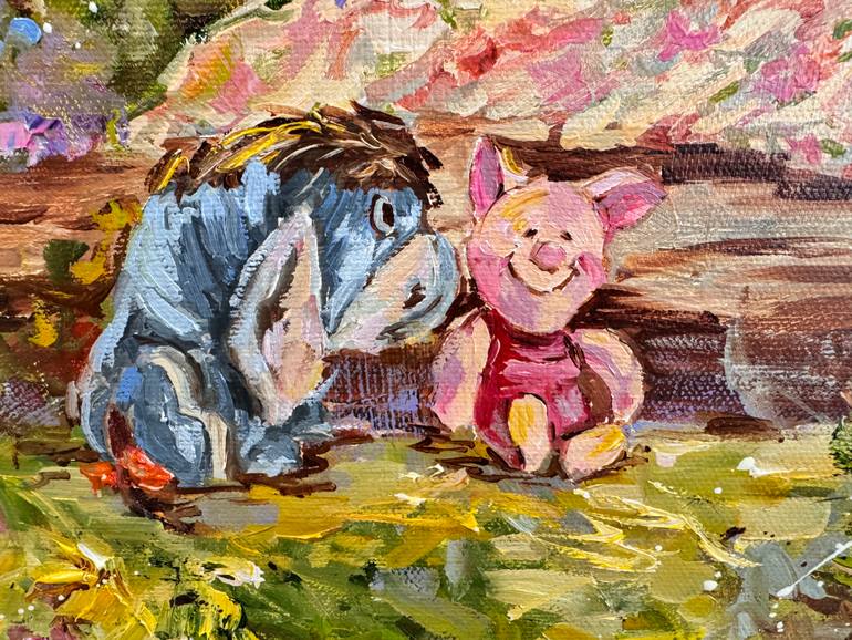 Original Impressionism People Painting by Diana Malivani