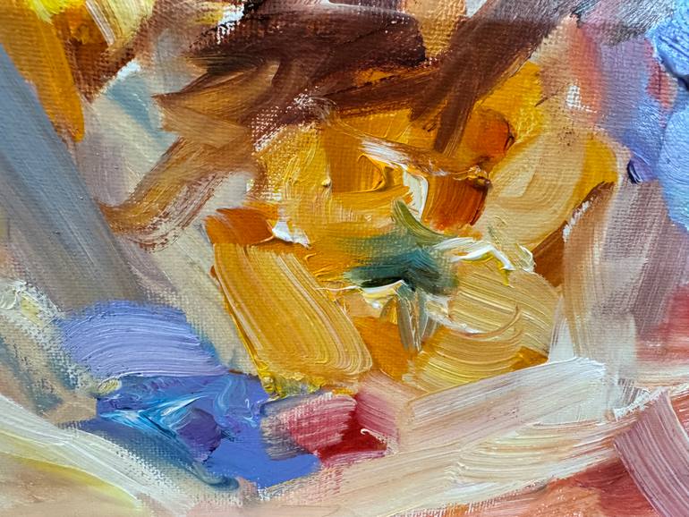 Original Portraiture People Painting by Diana Malivani