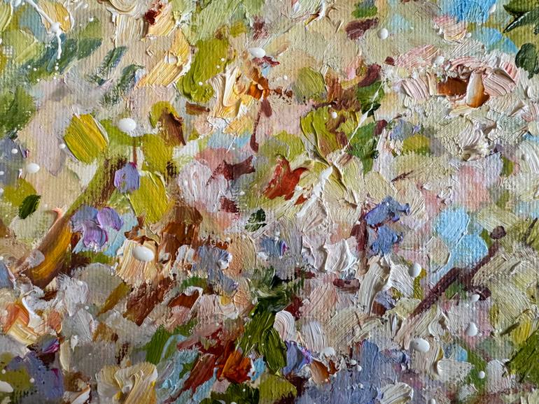 Original Impressionism People Painting by Diana Malivani