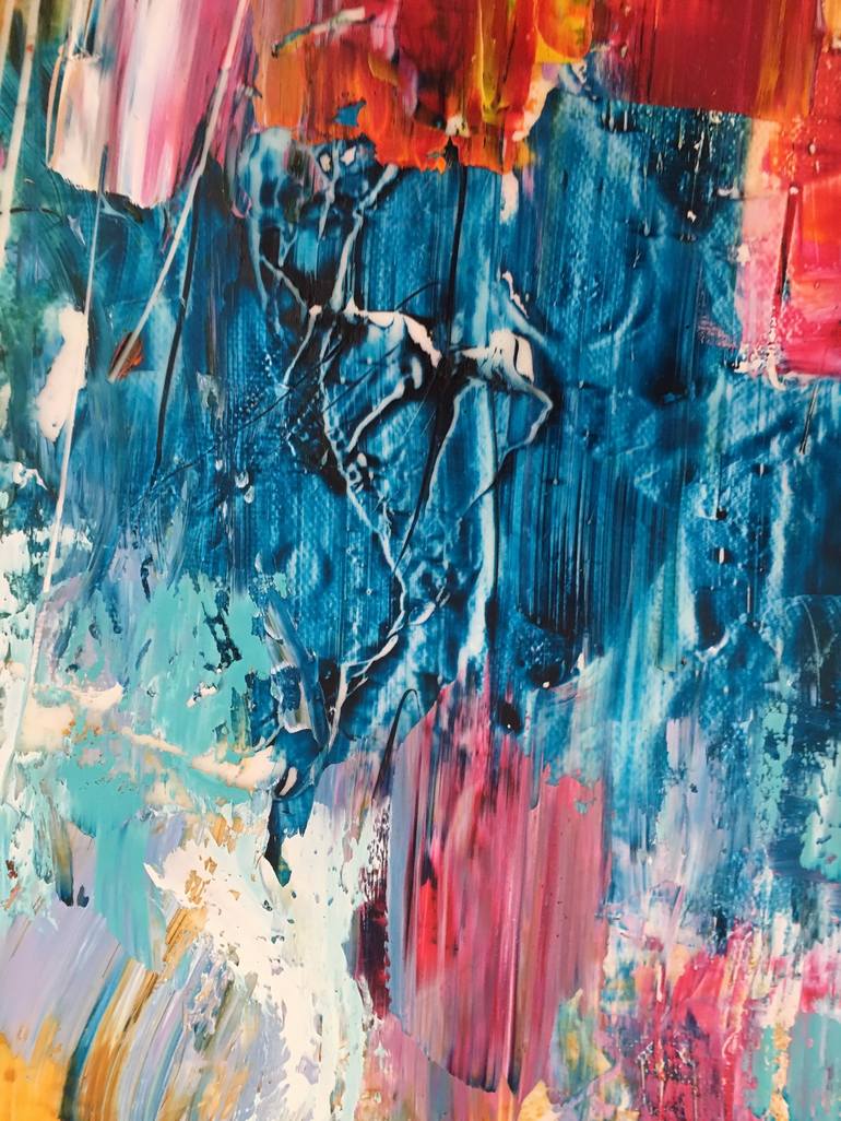 Original Abstract World Culture Painting by Diana Malivani