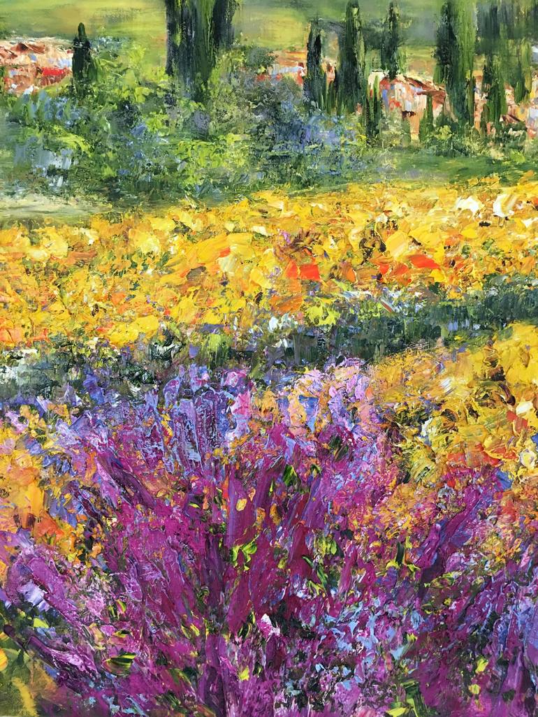 Original Impressionism Landscape Painting by Diana Malivani