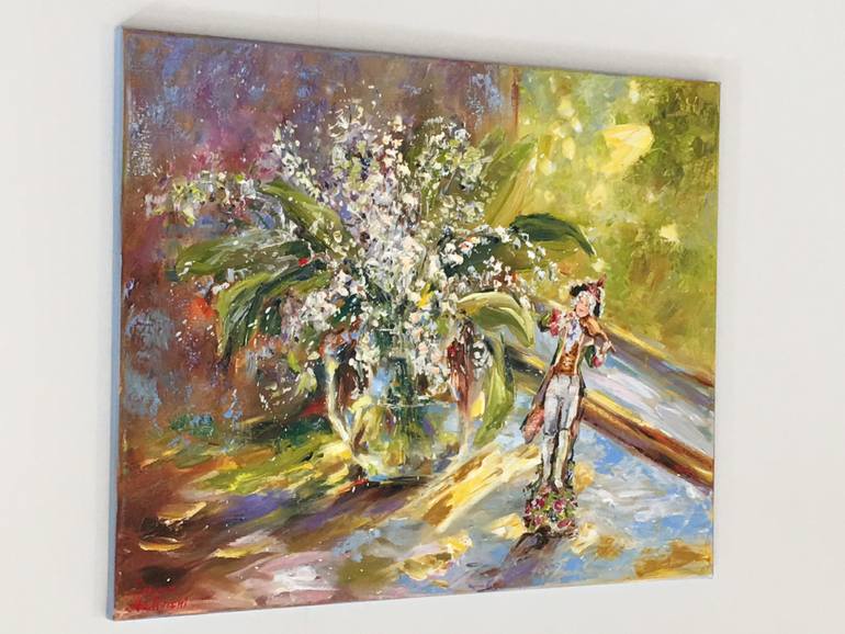 Original Impressionism Still Life Painting by Diana Malivani