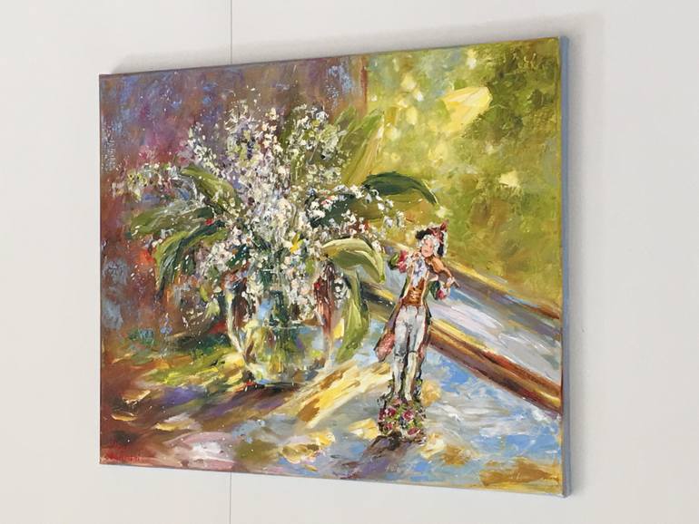 Original Impressionism Still Life Painting by Diana Malivani