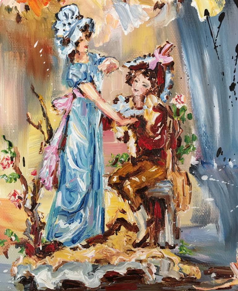 Original Impressionism Still Life Painting by Diana Malivani