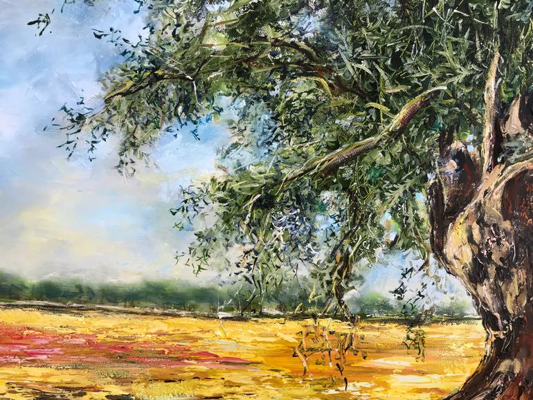 Original Impressionism Landscape Painting by Diana Malivani