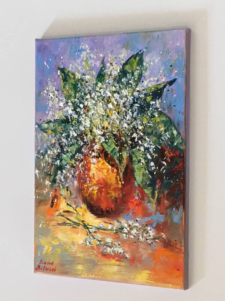 Original Impressionism Still Life Painting by Diana Malivani