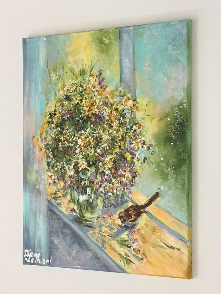 Original Impressionism Still Life Painting by Diana Malivani