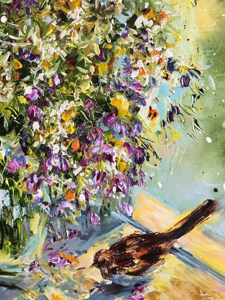 Original Impressionism Still Life Painting by Diana Malivani