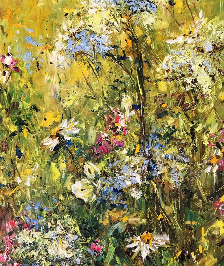 Original Floral Painting by Diana Malivani