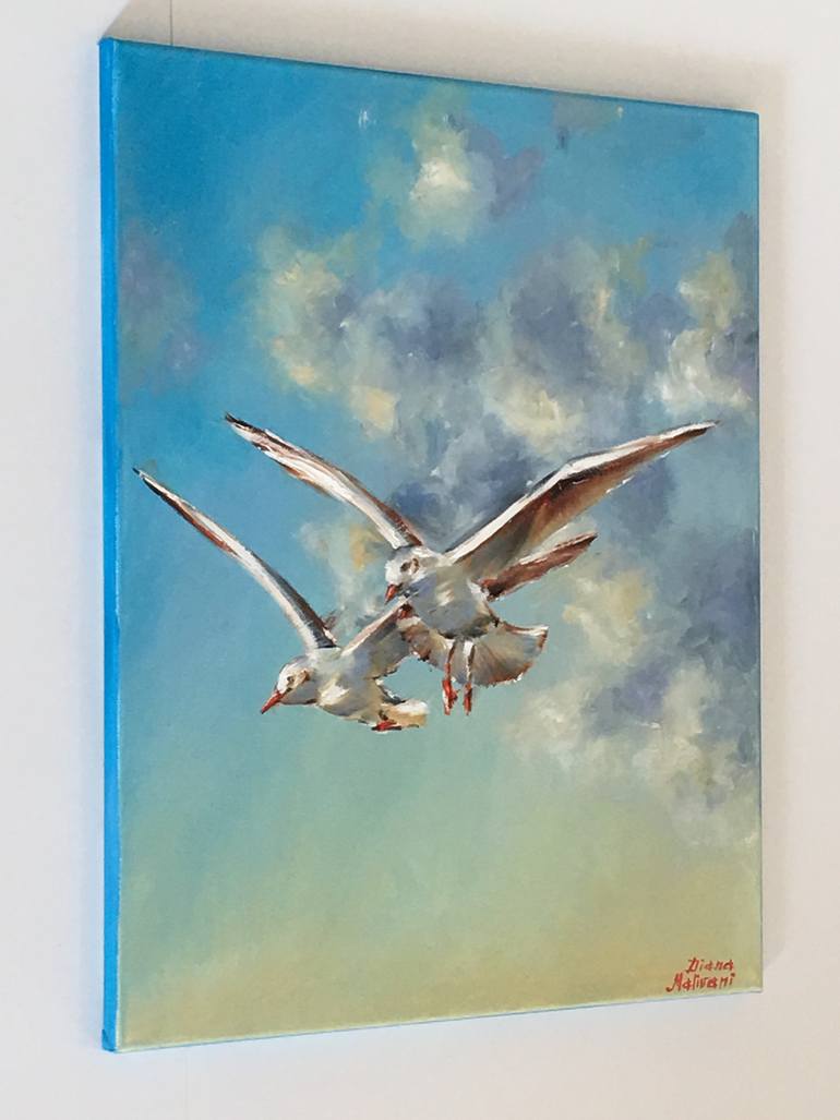 Original Figurative Animal Painting by Diana Malivani