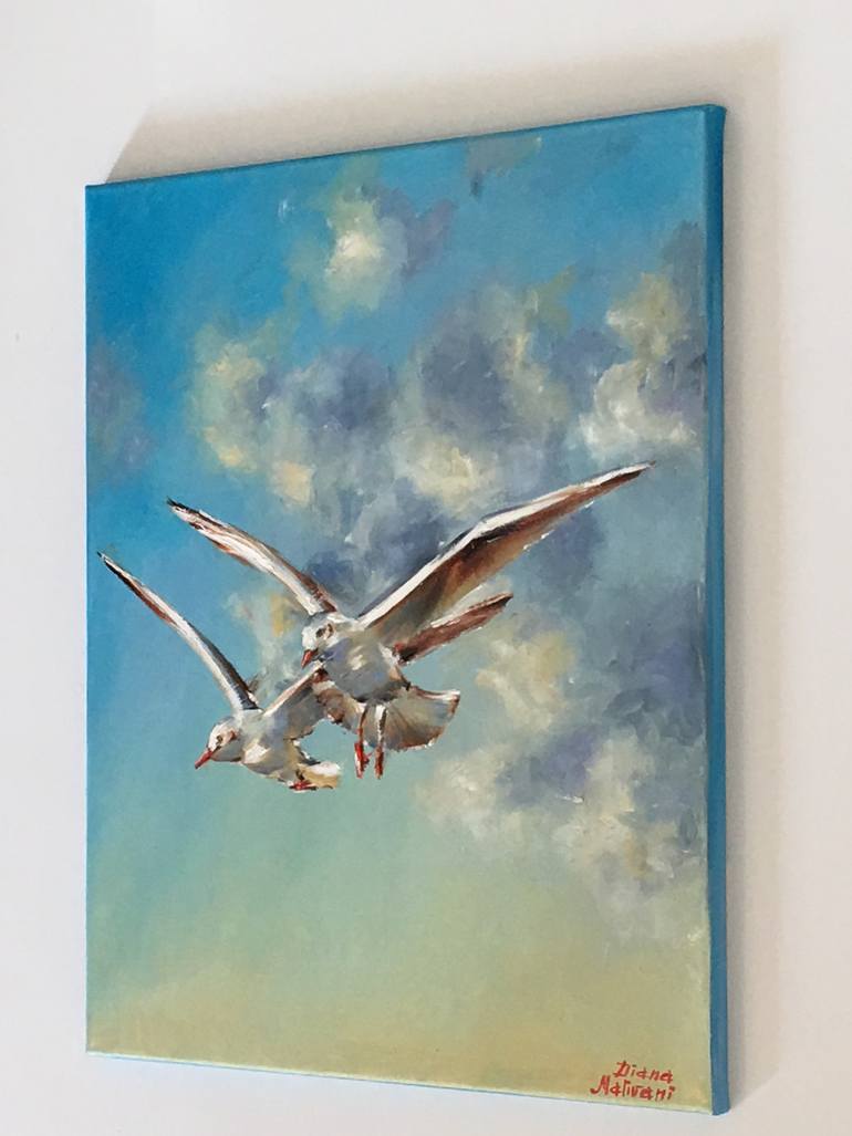 Original Figurative Animal Painting by Diana Malivani