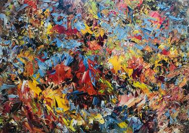 Original Abstract Expressionism Music Paintings by Diana Malivani