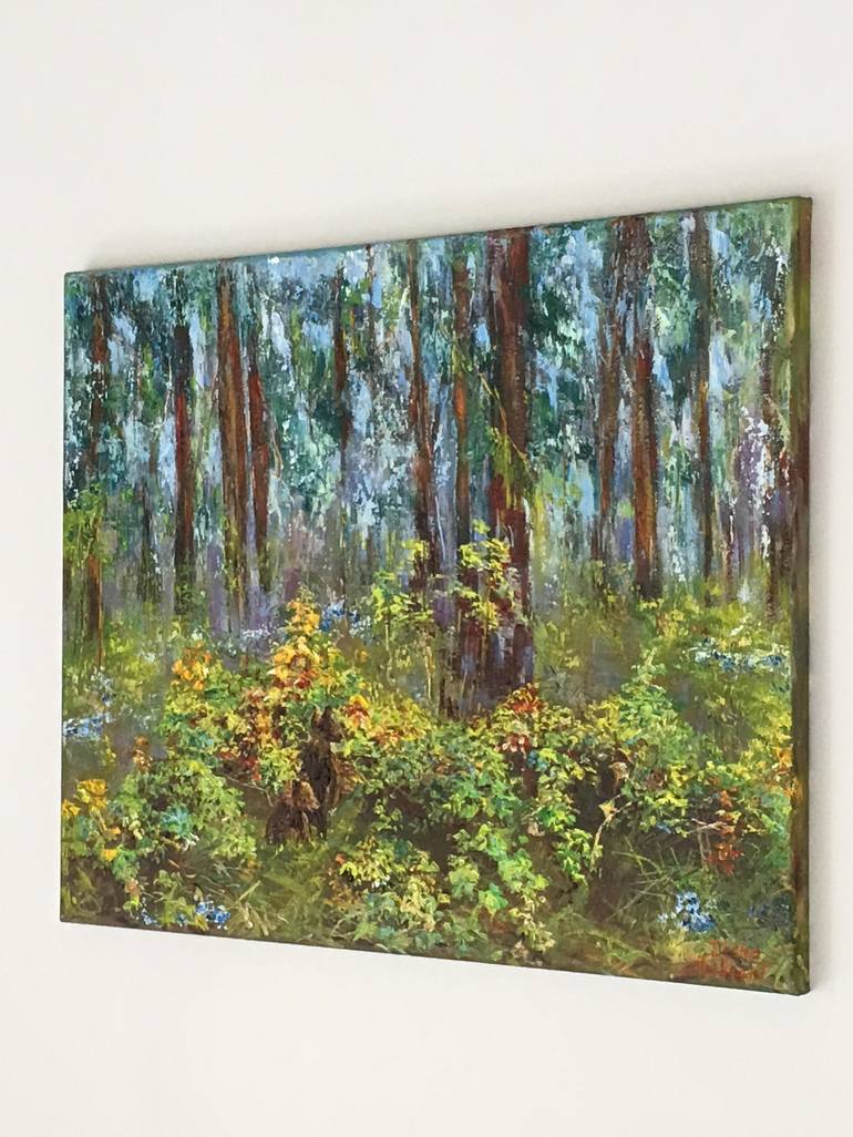 Original Impressionism Landscape Painting by Diana Malivani