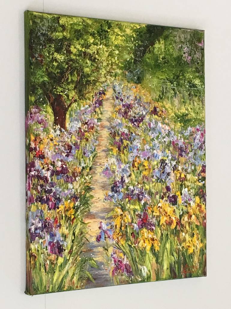 Original Garden Painting by Diana Malivani