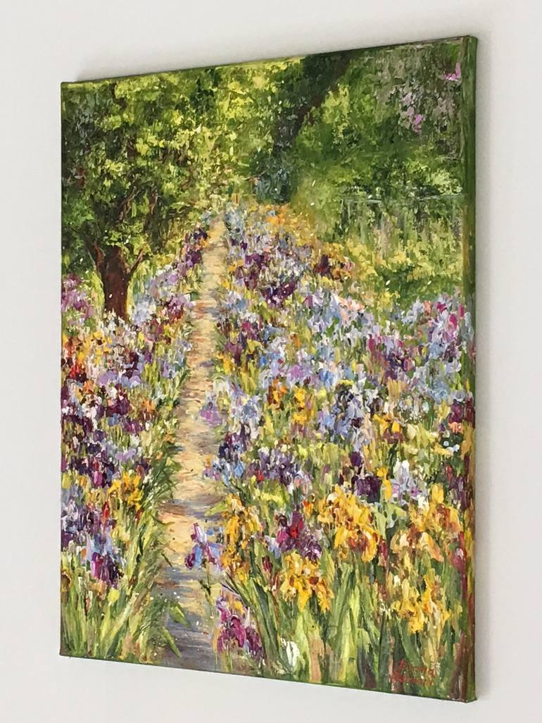 Original Garden Painting by Diana Malivani