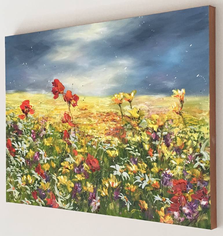 Original Impressionism Landscape Painting by Diana Malivani