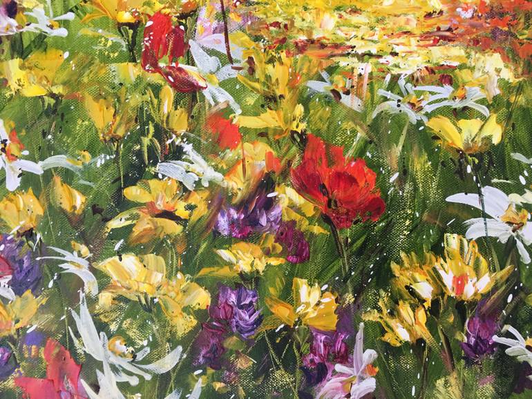 Original Impressionism Landscape Painting by Diana Malivani