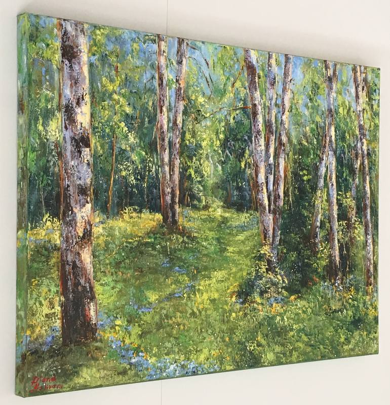 Original Impressionism Landscape Painting by Diana Malivani