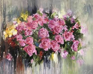 Original Impressionism Floral Paintings by Diana Malivani