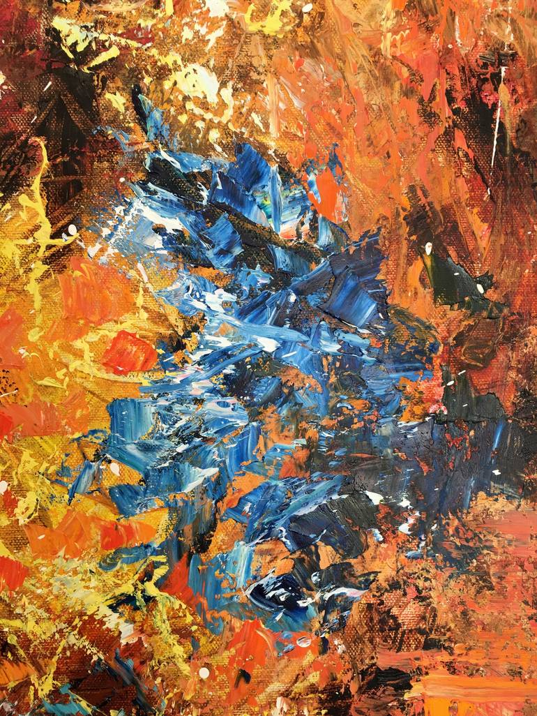 Original Abstract Painting by Diana Malivani