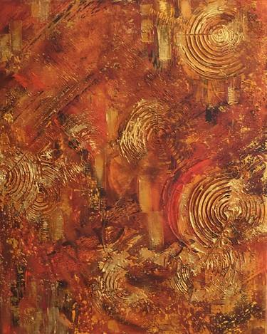 Original Abstract Seasons Paintings by Diana Malivani