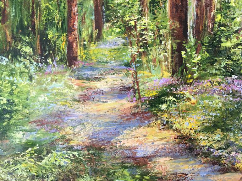 Original Impressionism Landscape Painting by Diana Malivani