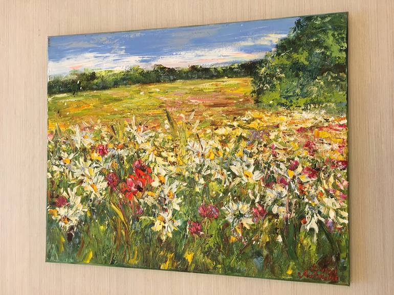 Original Impressionism Landscape Painting by Diana Malivani