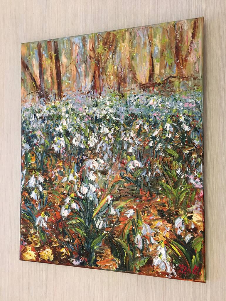 Original Floral Painting by Diana Malivani