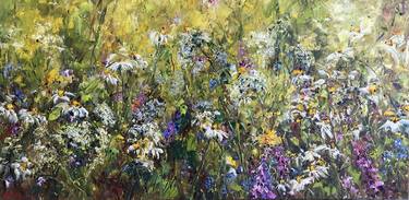 Original Impressionism Floral Paintings by Diana Malivani