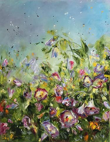 Print of Floral Paintings by Diana Malivani