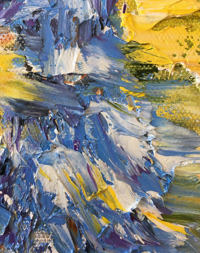 Original Impressionism Children Painting by Diana Malivani