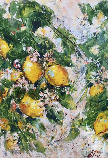 Print of Impressionism Tree Paintings by Diana Malivani