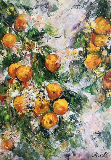Print of Impressionism Botanic Paintings by Diana Malivani