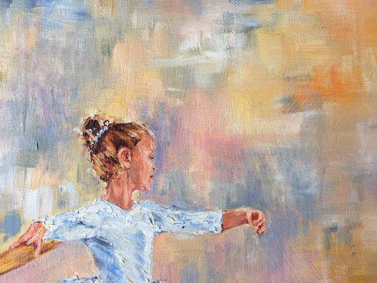 Original Impressionism Dogs Painting by Diana Malivani