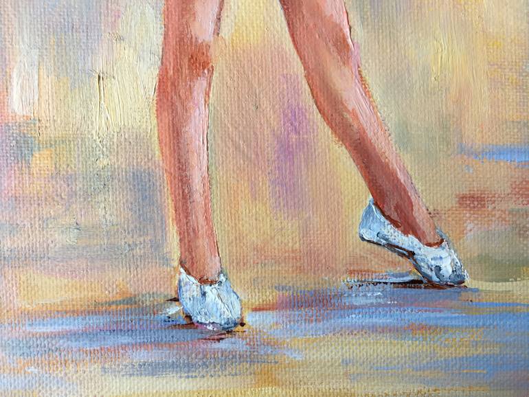 Original Impressionism Dogs Painting by Diana Malivani