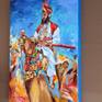 Collection «Indian Themes»
* * *
« ... it is this extraordinarily bold use of colour and volcanic energy that evokes a rich and primordial sense of fire; this acknowledgement of the elements reinforces Malivani’s cerebral intentions and fundamental message that is exponent in the work and stimulates academic thought in the viewer ...».
«Diana Malivani. «L’Art de Vivre» by Christopher Rosewood, Art Critic, 2020 (International Confederation of Art Critics. London, UK and Chianciano, Italy)