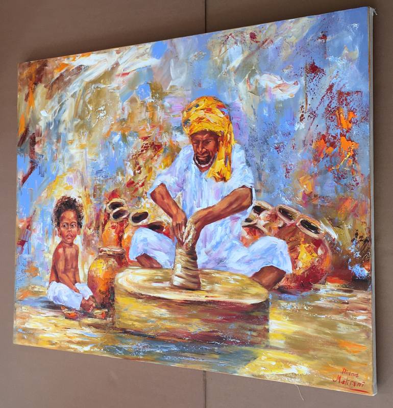 Original Expressionism Other Painting by Diana Malivani