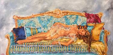 Original Erotic Paintings by Diana Malivani