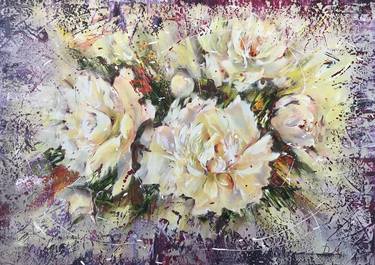 Original Impressionism Still Life Paintings by Diana Malivani