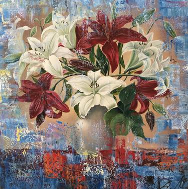 Original Impressionism Still Life Paintings by Diana Malivani