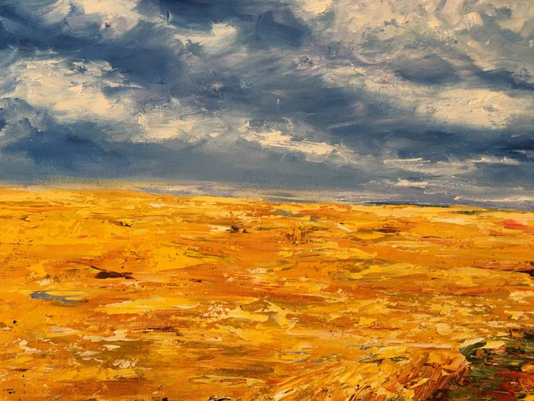 Original Impressionism Landscape Painting by Diana Malivani