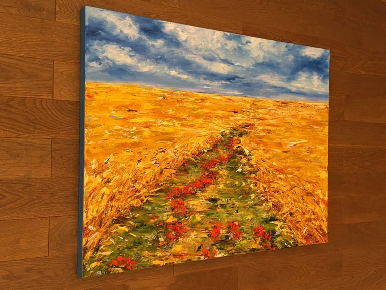 Original Impressionism Landscape Painting by Diana Malivani