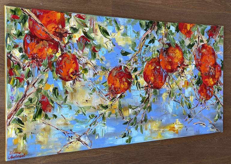 Original Garden Painting by Diana Malivani