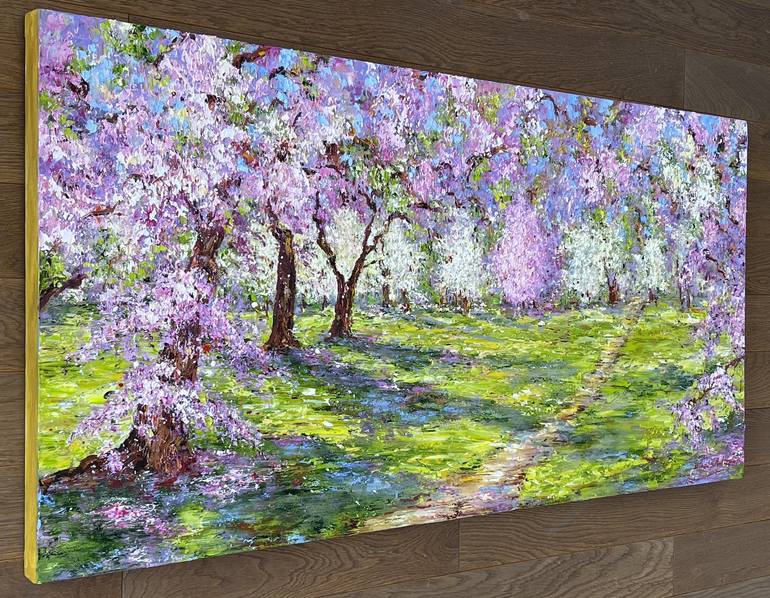 Original Impressionism Landscape Painting by Diana Malivani