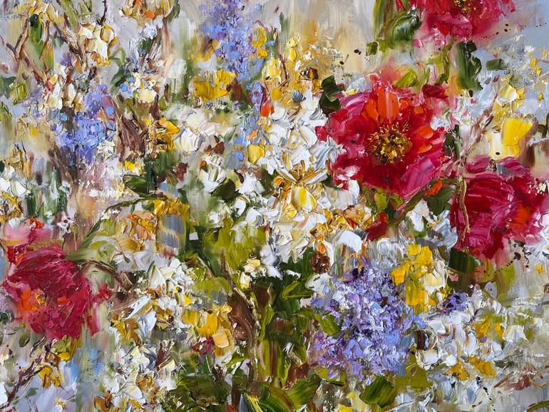 Original Impressionism Still Life Painting by Diana Malivani