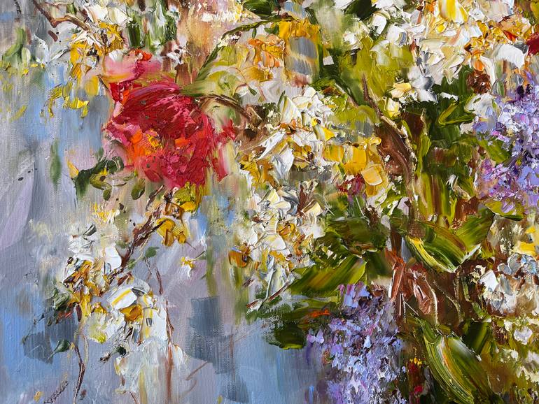 Original Impressionism Still Life Painting by Diana Malivani