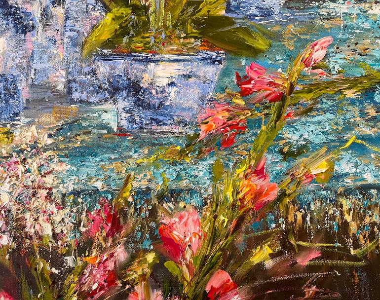 Original Impressionism Still Life Painting by Diana Malivani