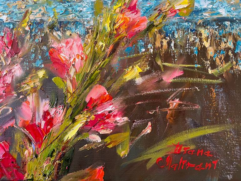 Original Impressionism Still Life Painting by Diana Malivani